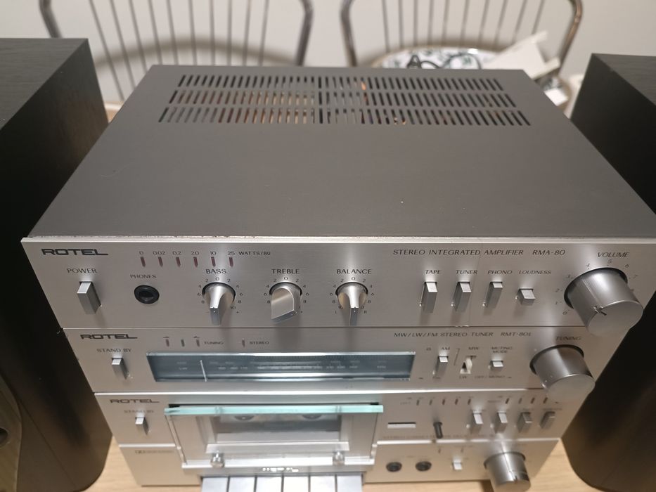 Linie audio vintage Rotel Micro 80 System