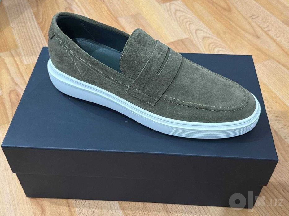 Мужские лоферы GoodMan Legend Loafer! Натуральная замша Made in Italy!