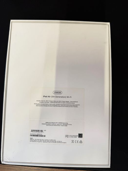 iPad Air (5th Gen), 256Gb