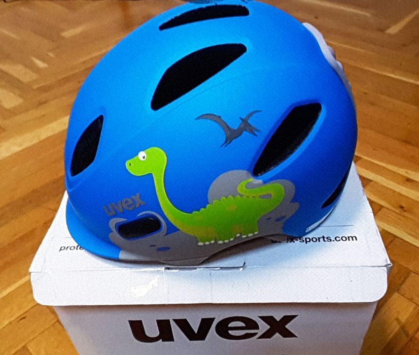 Casca copii UVEX -protectie ciclism/ski, #45-50cm (reglabila), NOUA