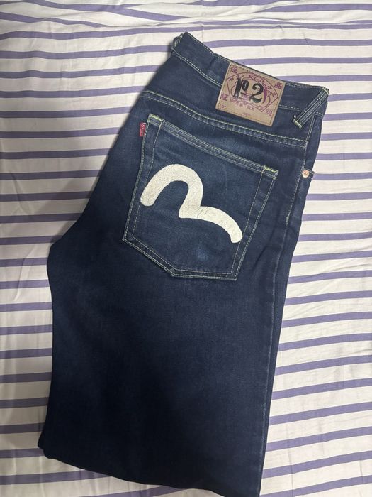 Винтаж джинсы Evisu