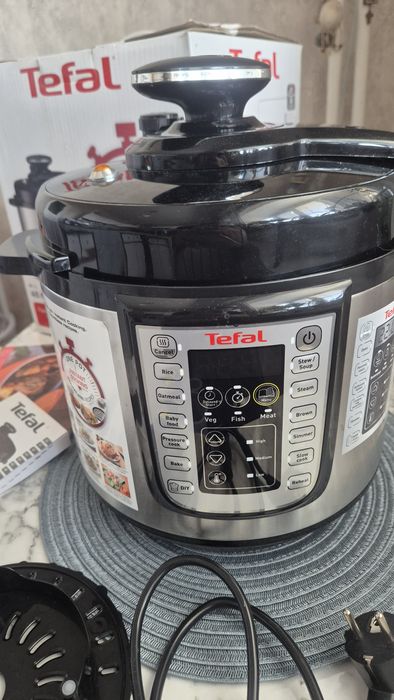 Мултикукър под налягане TEFAL CY505E – 6 л, 25 програми