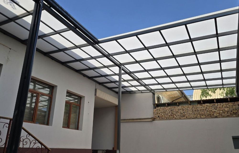 Leksan & Лексан Установка и Навес Металлический конструкция