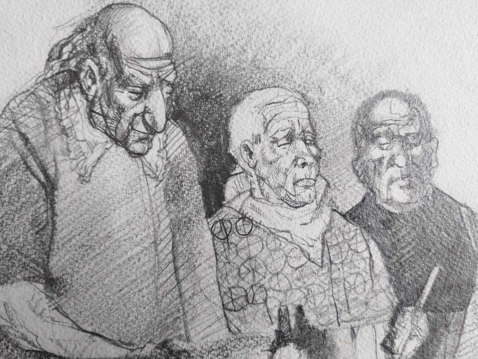 Прекрасна рисунка 38/55 см