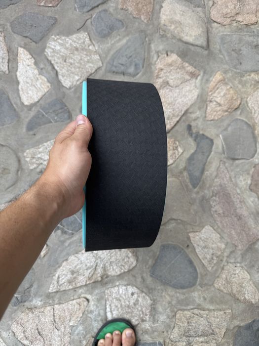 Roata de yoga Dharma 4FIZJO, Diametru 32.5 cm, Strat antiderapant