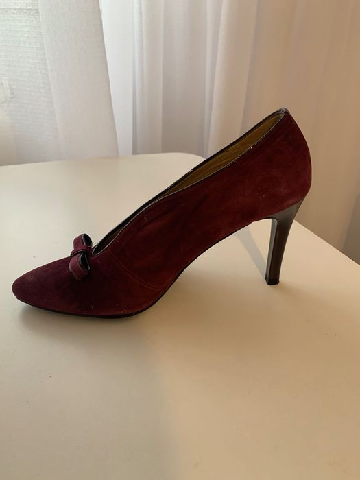 vand pantofi dama piele intoarsa