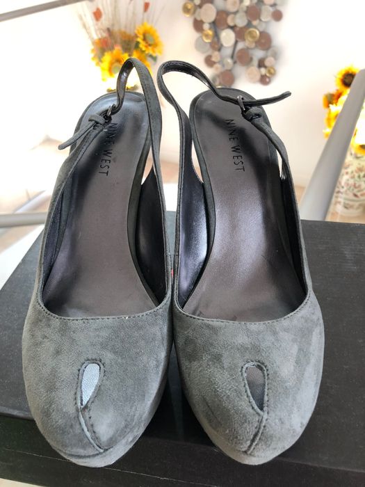 Nine West pantofi piele naturală întoarsă 37 ca noi