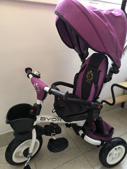 Детска триколка Flexy Lux лилав BYOX