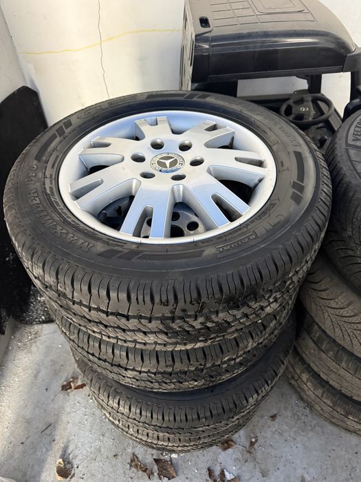 Jante sprinter w906 w907 235 60 r17 cauciucuri noi Michelin