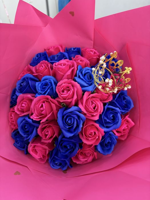 Buchete trandafiri sapun