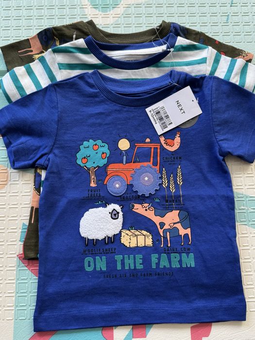 Seturi de tricouri cu maneca scurta Next Baby marimea 80