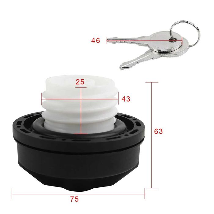 Крышка бензобака для Honda