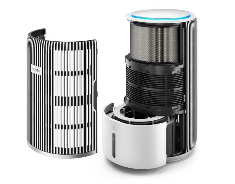 Въздухопречиствател Philips PureProtect Water 2in1 AC3420/10, 3.2L