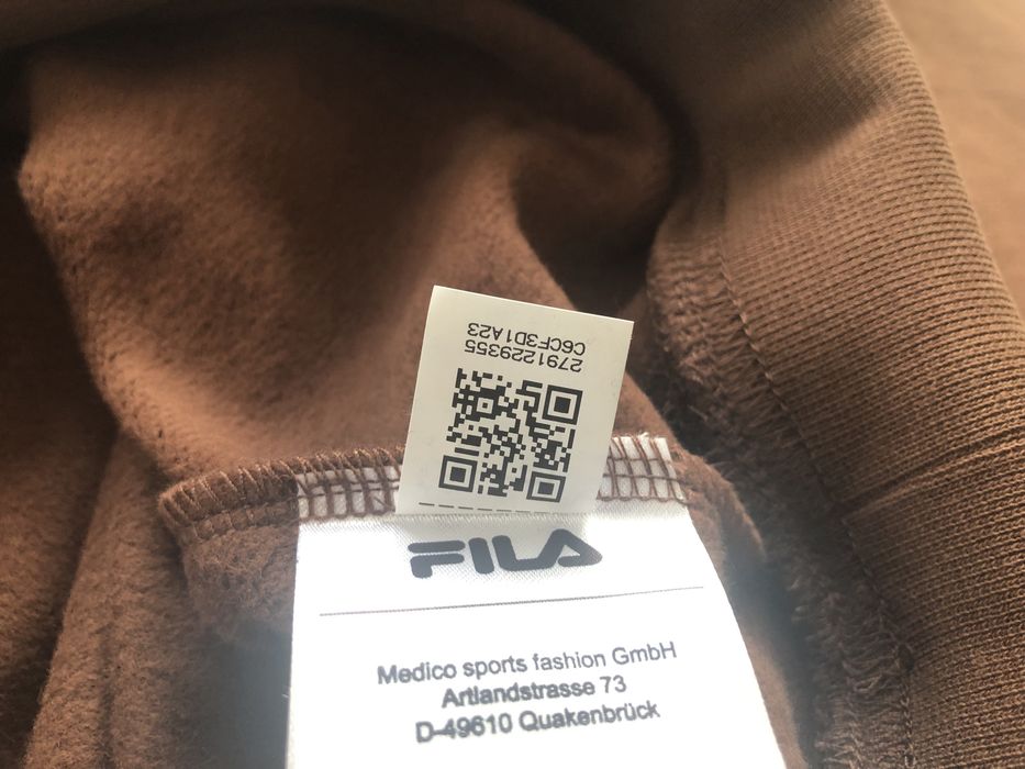 FILA X Wood Wood Arthur Crew Sweat ОРИГИНАЛЕН мъжки суичър/блуза - M-L