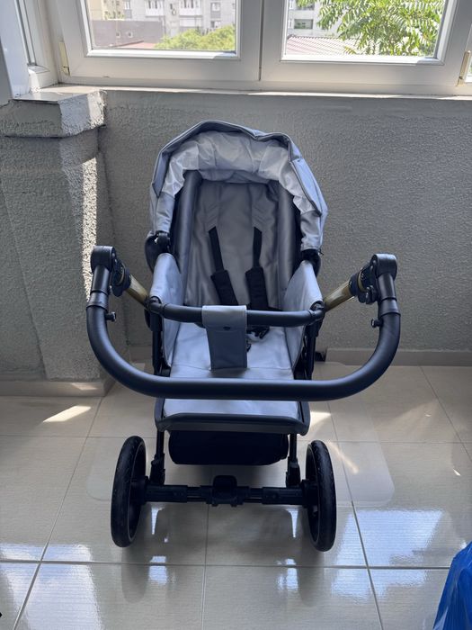 Carucior 3 in 1 Krausman Storm Grey Gold