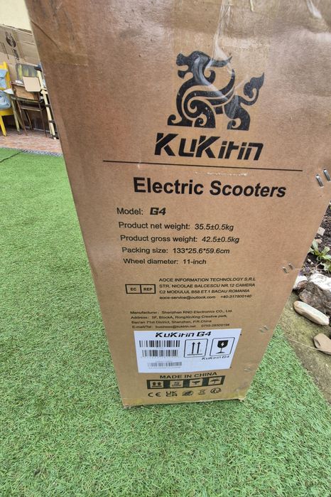 Trotinetă Kukirin G4 Sigilată