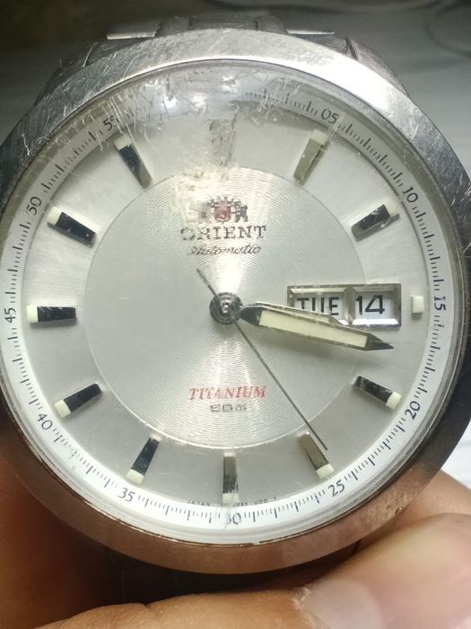 Продаю часы ORIENT Automatico Titanium 50m