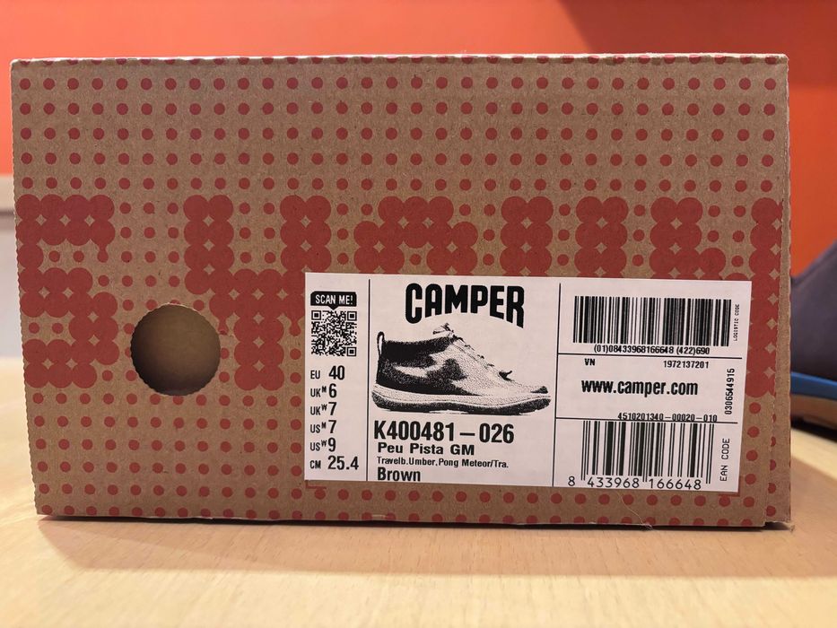 Дамски зимни обувки Camper Peu Pista GM