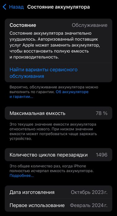айфон 15  128/79