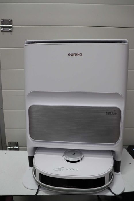 Прахосмукачка робот EUREKA J12 Ultra, Mop, самопочистване,пране,сушене