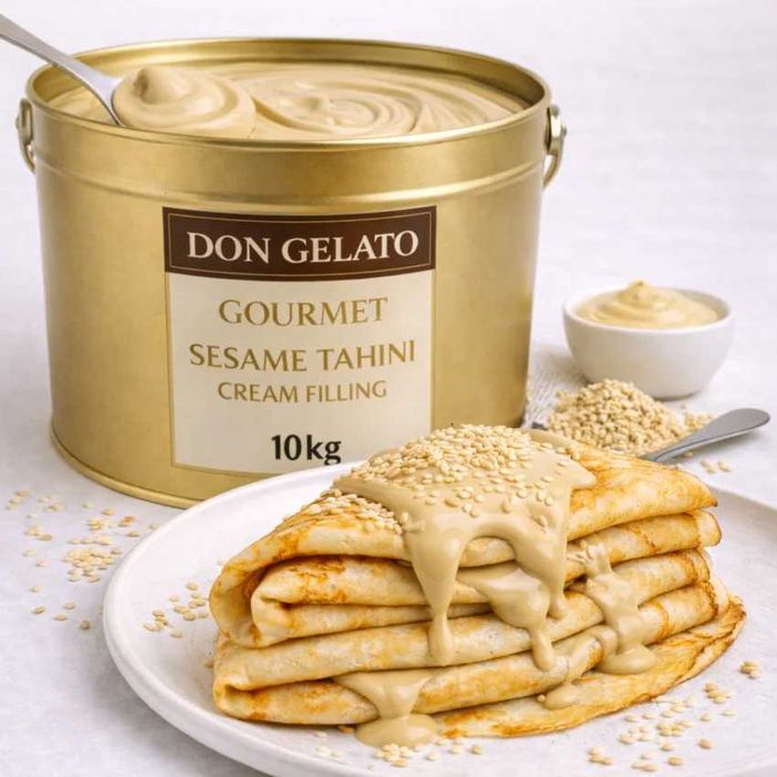 Гурме крем пълнеж със сусамов тахан Don Gelato | 1 кг / 3 кг / 10 кг