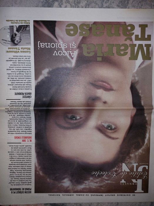 Revista Jurnalul National Editie de colectie despre Maria Tanase