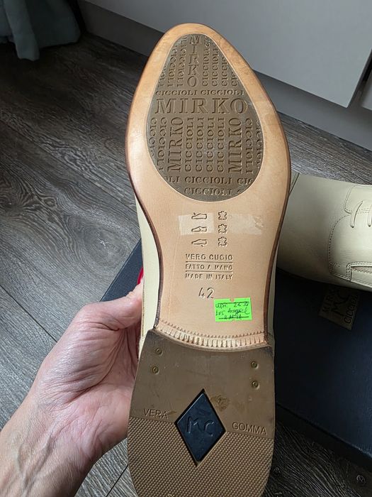 Итальянские кожаные туфли
