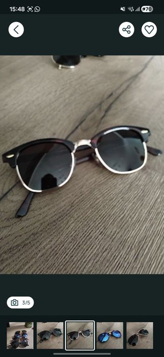 Ochelari de soare. 4 perechi