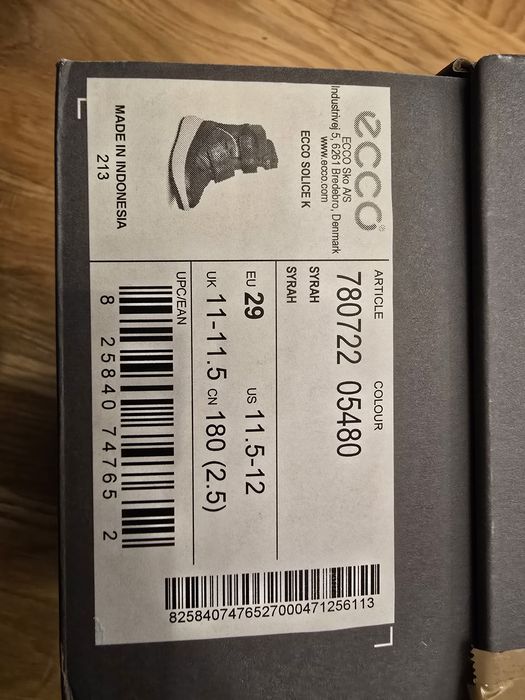 Ghete cizme fete impermeabile Ecco solice goretex marime 29 noi