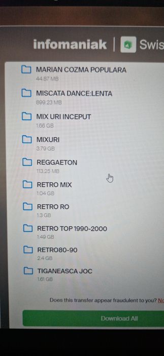 Vând pachet muzica pentru DJ de 77 GB