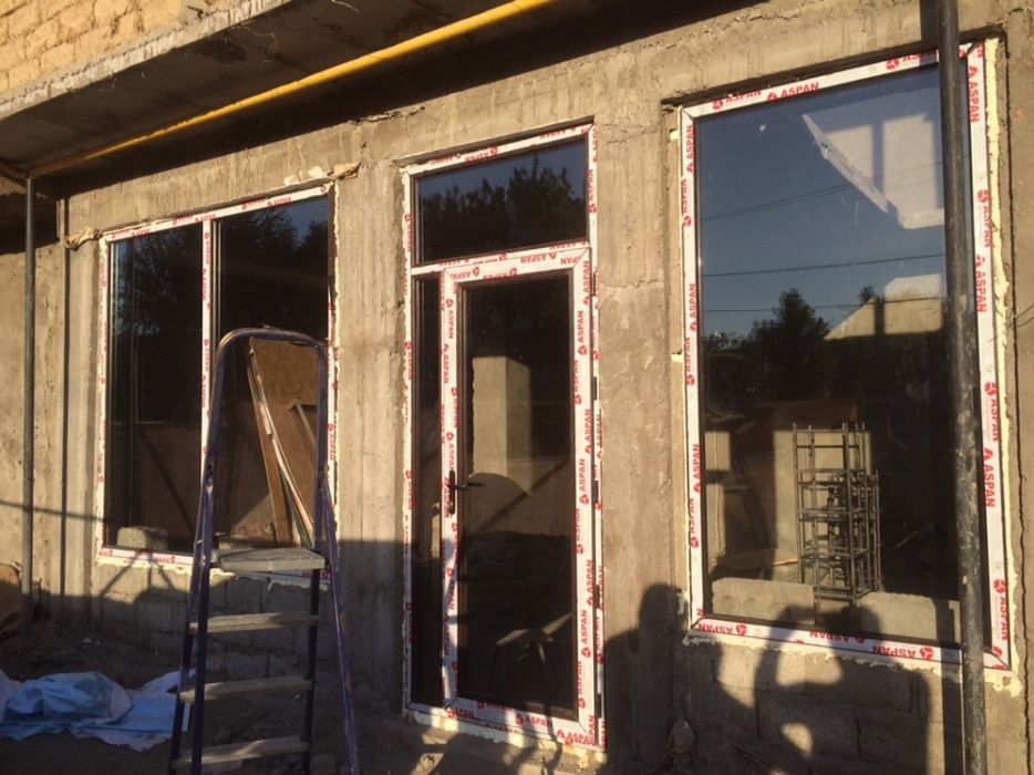 Пластиковые окна, двери, витражи