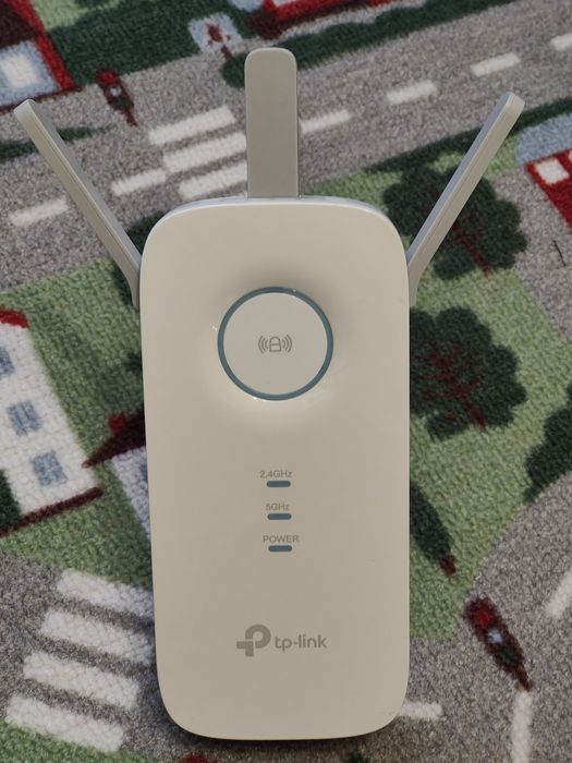 Range Extender wireless AC1750 TP-Link RE450, Moduri RE/AP, Gigabit, Antene externe, Dual Band