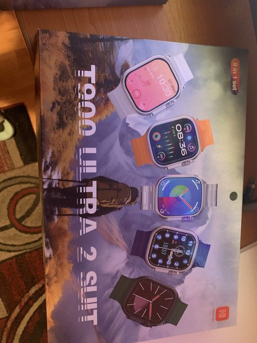 Ceas smart cu mai multe curele universal