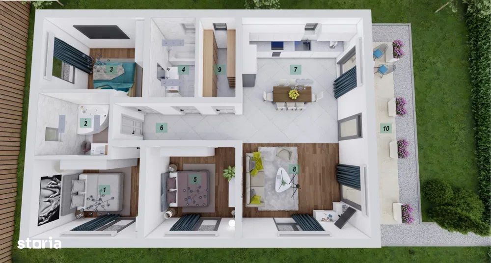 Unirii - Vanzare casa 4 camere - Str. Zeno Vancea