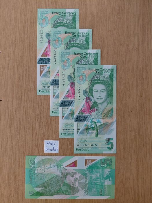 Bancnote străine unc