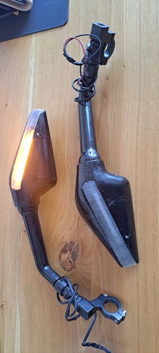 Vand oglinzi moto FAR , indicator led