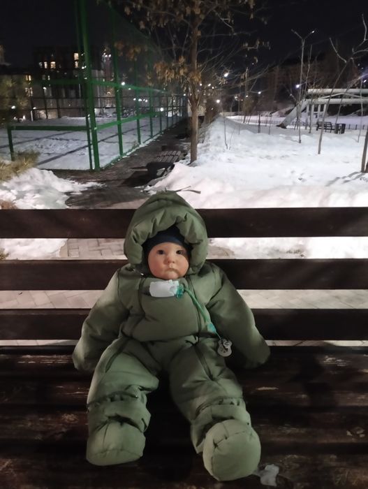 Зимний комбинезон трансформер