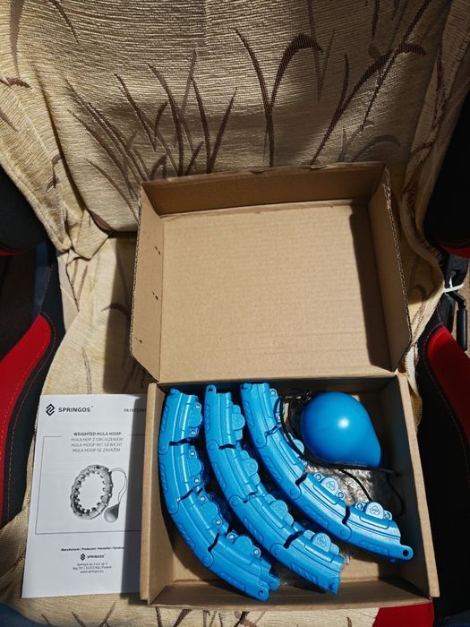 Продавам фитнес обръч с тежест