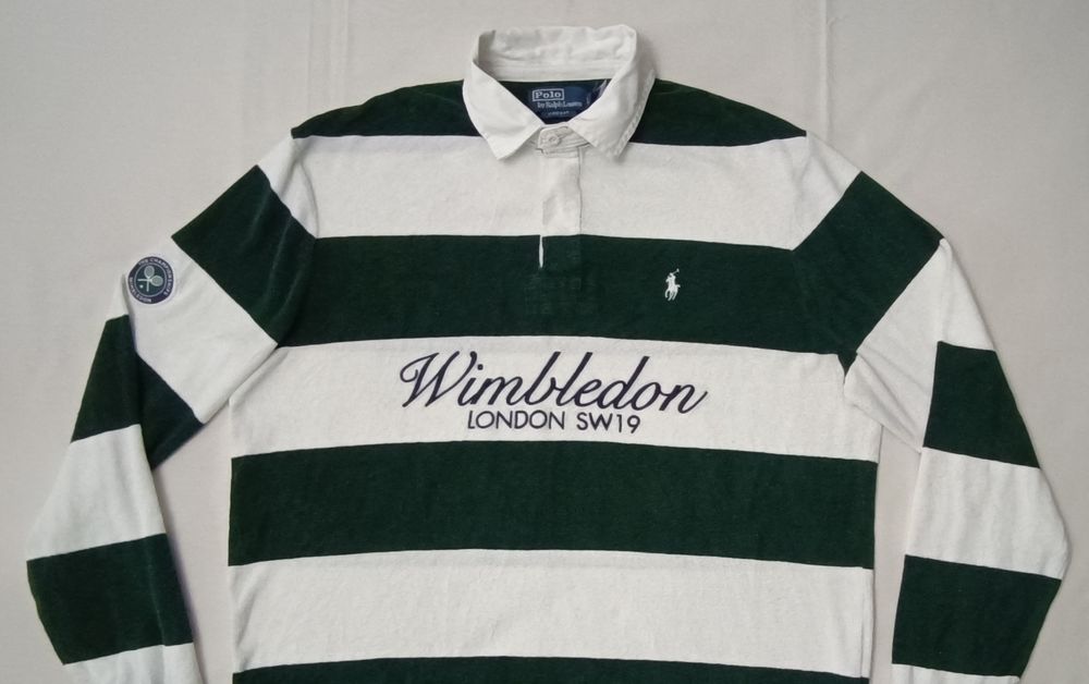 POLO Ralph Lauren Wimbledon Classic Fit оригинална блуза L памук поло