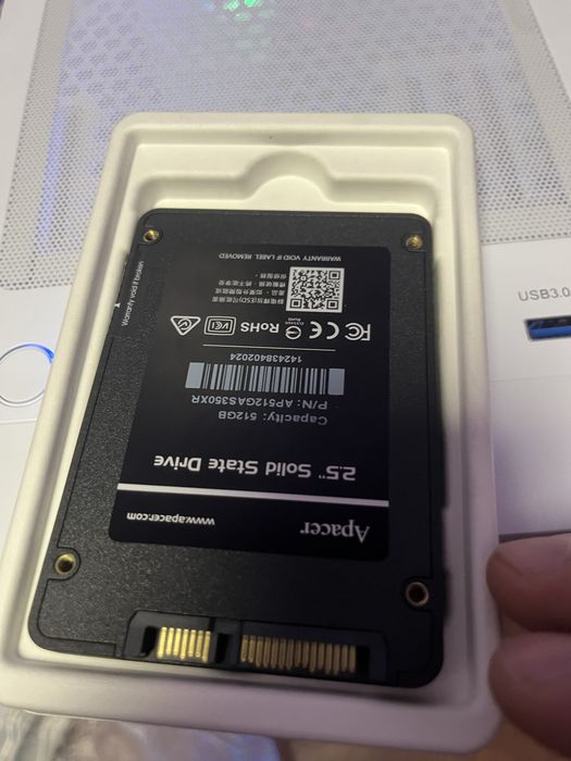 Ssd 512gb состояние отличное