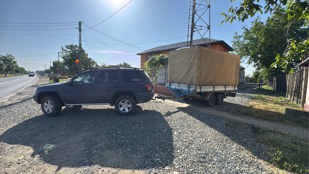 Vand Remorca cu prelata DeRema 2000 kg