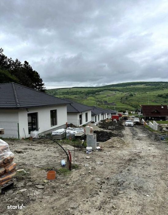 Casa pe un singur nivel, in sat Popesti, 100mp utili, 500mp teren