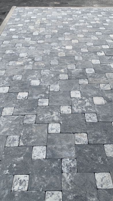 Брусчатка, тротуарная плитка, бордюры