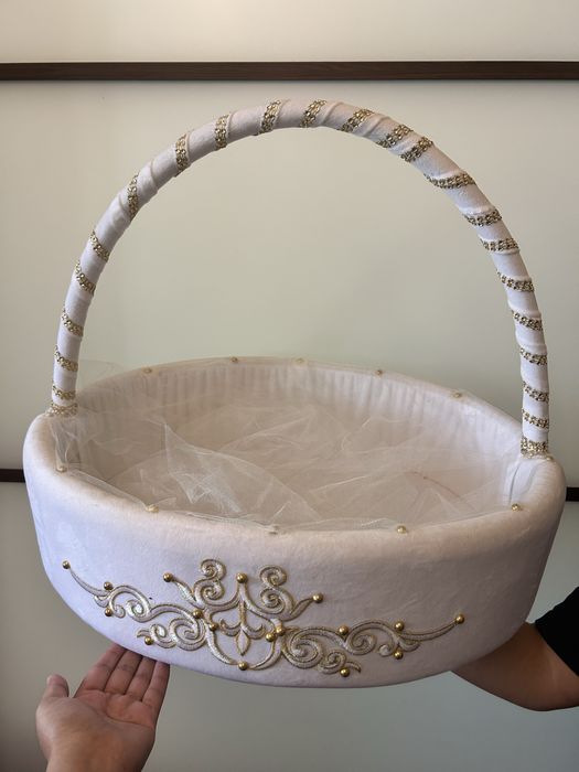 Велюровые корзины тойбастар