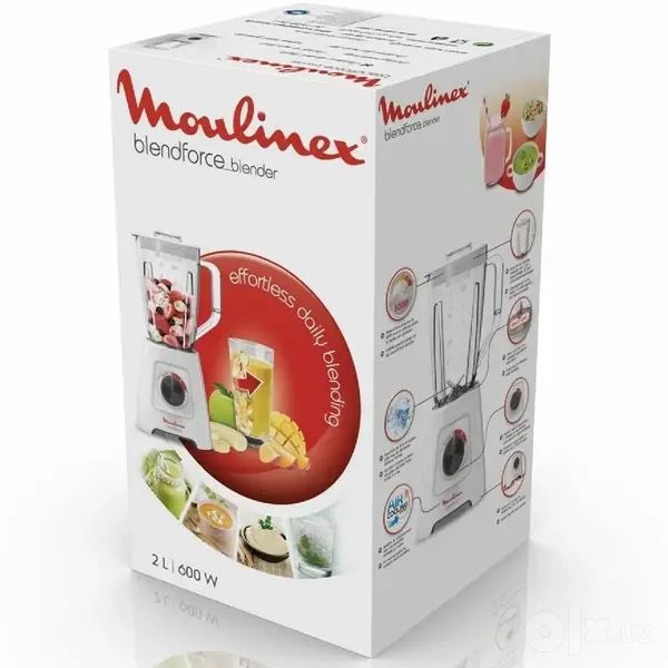 Блендер Moulinex LM420110, 600 Вт, чаша 2 л