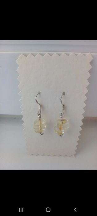 Cercei cu pietre semiprețioase