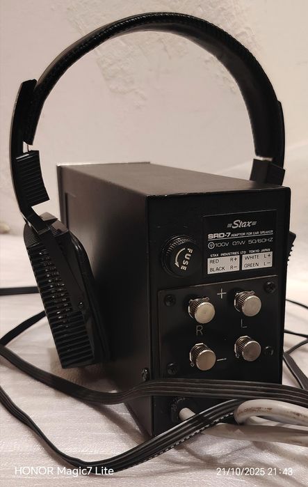 Căști electrostatice STAX SR + SRD 7