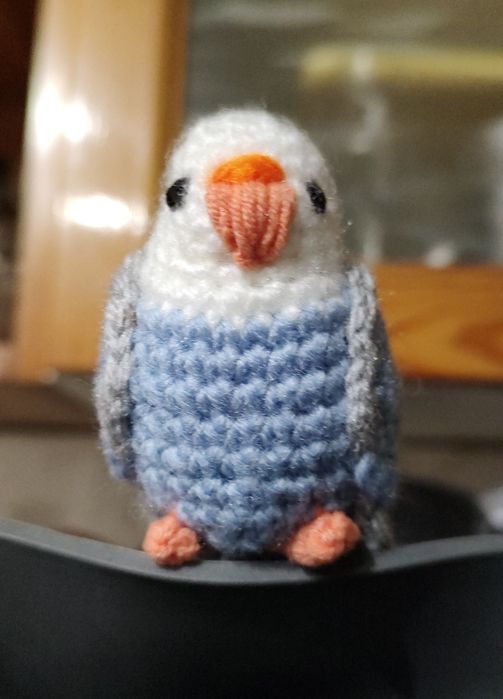 Багер плетен,Папагалчета цветни плетени