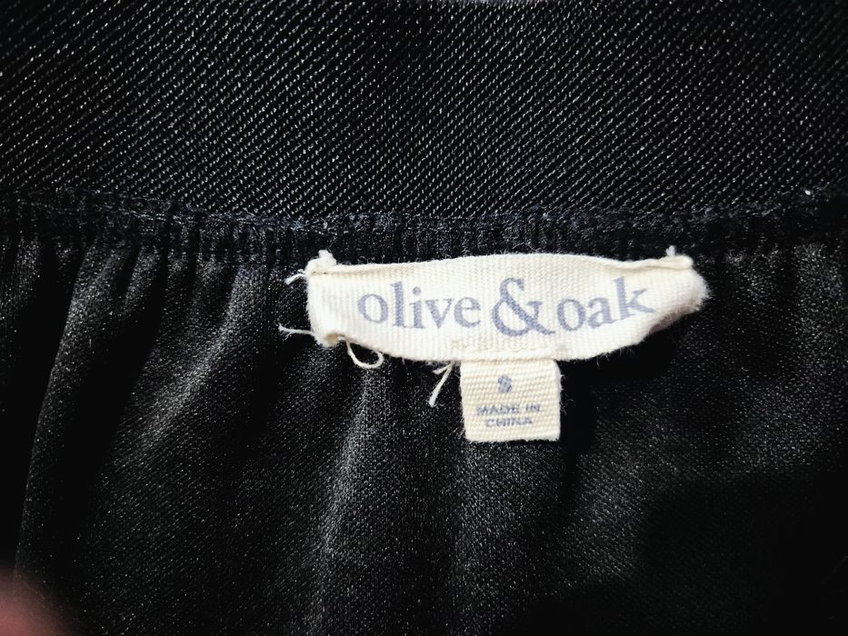 Fustă neagră texturată Olive & Oak, mărimea S