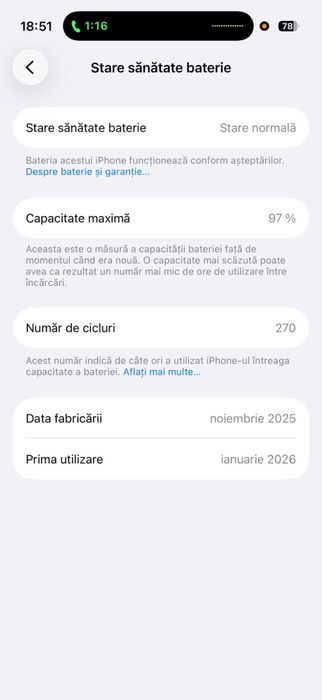 iPhone 17 Pro 256 GB (seriozitate maxima)